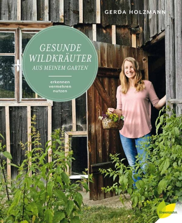 Gesunde Wildkräuter Buchcover von Wildkräuter Expertin Gerda Holzmann GrünKraft
