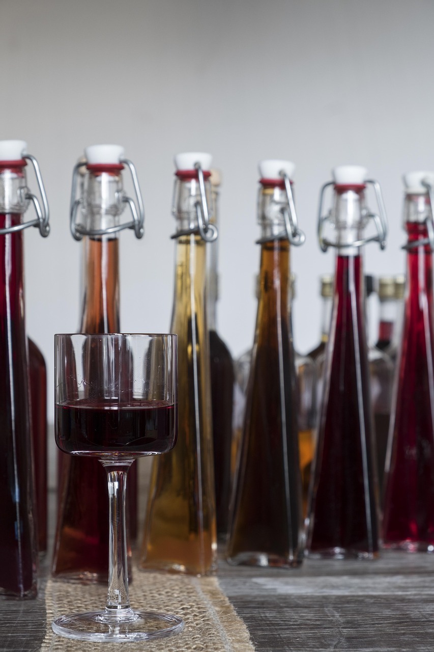 Kräuterbitter im Glas Kräuterbitter im Glas